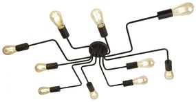 Searchlight 99210-10BK Circuit stropné svietidlo E27 10 x 10W