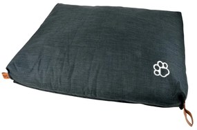 Tmavosivý matrac pre psa 80x100 cm – Love Story