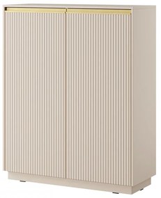Skrinka Roleno KW104, Farby:: čierna / čierna + zlatá