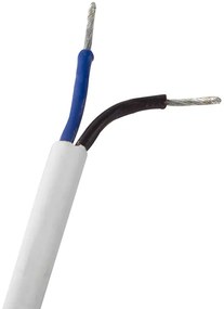 Sada 3 vstavaných bodových svetiel bielych vrátane LED 3-stupňovo stmievateľných - Miu