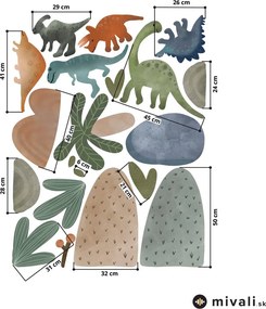 Samolepky na stenu - Dinosaury