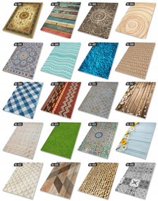 matoMAT Koberec MATA VINYL drevená podlaha dosky na terasu 120 cm