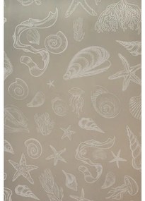 Záves s kolieskami basic mare šedý 8269