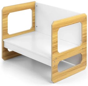 Detský stôl Stella 3v1 naturálny so stoličkou