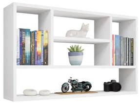 Nástenná polica PAPIKO 60x100 cm biela