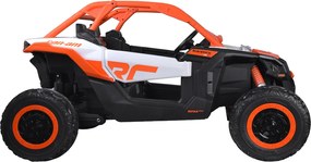 JOKOMISIADA Veľké terénne vozidlo Buggy Can-am Maverick pre 2 osoby PA0287 oranžová
