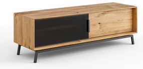 PROXIMA.store - Luxusný dubový TV stolík - MODERN LOFT FARBA: dub, ROZMER: dĺžka TV stolíka 200 cm