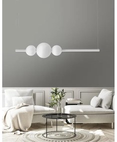 Azzardo AZ4426 - LED Stmievateľný luster na lanku SANDRA LED/48W/230V biela