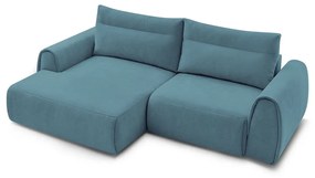 Modrá rohová pohovka Aden – Bobochic Paris