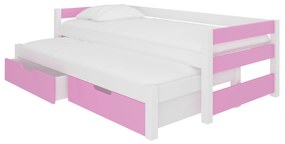 Rozkladacia detská posteľ 200x90 cm. Vlastná spoľahlivá doprava až k Vám domov. 1052112