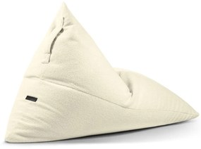 Hnedý sedací vak z textílie buklé Razz – SLOWDOWN