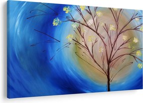 Obraz - Strom zakrývajúci slnko (90x60 cm)
