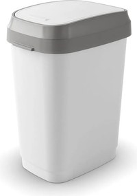 KIS Odpadkový kôš Dual Swing Bin M biely, 25 l
