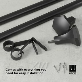 Oceľová roztiahnuteľná garniža 92 - 183 cm Sita – Umbra