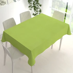 Biante Teflónový obdĺžnikový obrus TF-003 Hráškovo zelený 140x220 cm