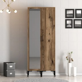 Šatníková skriňa Kiara RS (orech). Akcia -15%. Vlastná spoľahlivá doprava až k Vám domov. 1088544