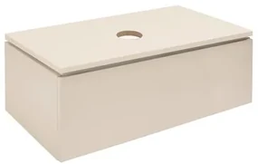 Kúpeľňová skrinka SAT Feel 100x30x46 cm mat  SATFEEL100BED