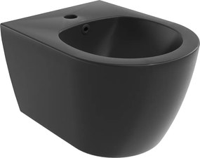Mexen CARMEN, závesný bidet, 49 x 37 cm, čierna matná, 35884985