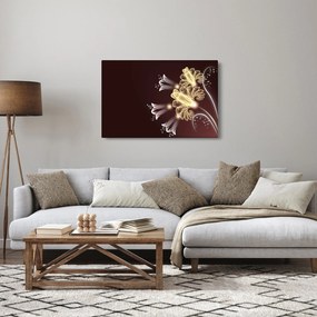Obraz - Žiarivé kvety (90x60 cm)