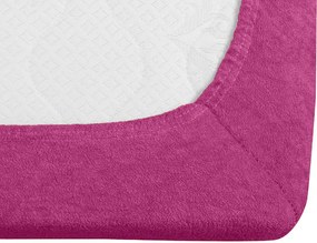 Froté plachta EXCLUSIVE purpurová 90 x 200 cm