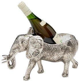 Elephant chladič na víno strieborný