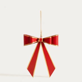 Závesná vianočná dekorácia ALESSIA mašľa 754302