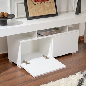TV stolík Enclave Natural White