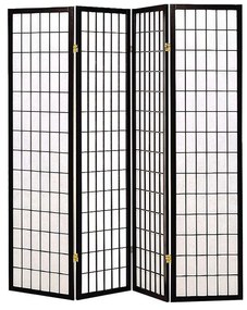 Skladací paraván so 4 panelmi, japonský