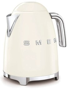 Krémovo-biela varná kanvica SMEG 50's Retro Style