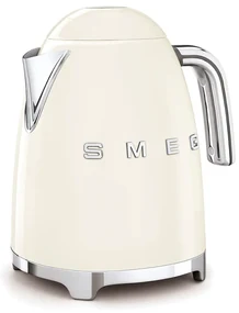 Krémovo-biela varná kanvica SMEG 50's Retro Style
