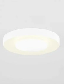 LED stmievateľné biele dizajnové stropné svietidlo Pada 40