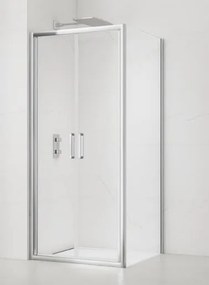 Sprchový kút obdélník 100x80 cm SAT TEX SIKOTEXL100STENA80
