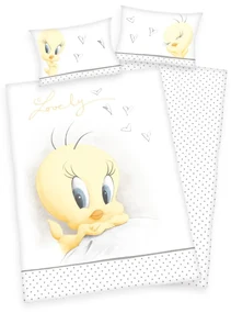 Herding Obliečky pre bábätká Loney Tunes - Tweety 100x135/40x60cm