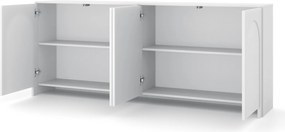 Komoda Arco 204 cm bílá