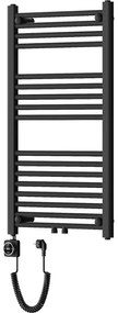 Mexen Mars, elektrické vykurovacie teleso 900 x 500 mm, 400 W, čierna, W110-0900-500-6400-70