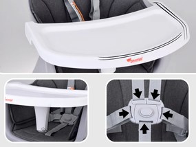 JOKOMISIADA Multifunkčná detská stolička – Sada 6 v 1 pre deti ZA5664