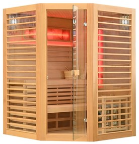 M-SPA - Suchá sauna s pieckou 150 x 150 x 200 cm 6 kW