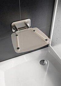 Sprchové sedátko Ravak OVO B sklopné š. 36 cm číra B8F0000051, 1 ks