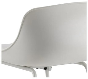 Biela barová stolička (výška sedadla 76 cm) Tina – Actona