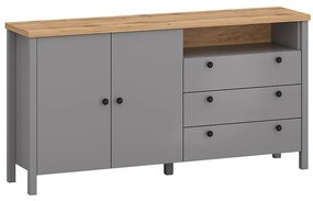 Komoda 2D3S Melini Gray K