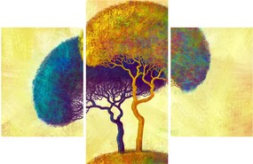 Obraz - Stromy na kopci (90x60 cm)