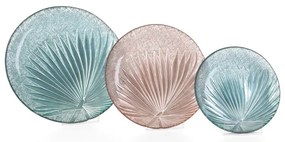 Dekoračný tanier BENA 02 ružový