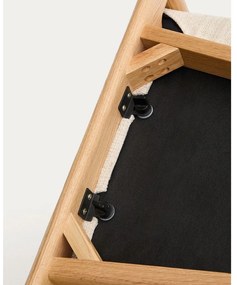 Béžová/v prírodnej farbe jedálenské stoličky Timons – Kave Home