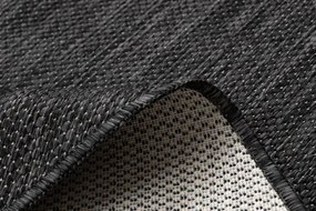 Koberec SIZAL SION A5165A čierny kruh