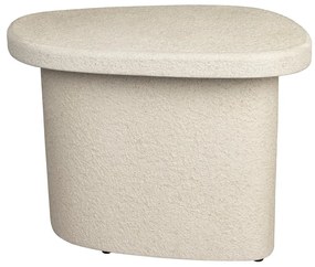 Odkladací stolík s doskou v dekore mramoru 45x56 cm Veda – Dutchbone