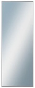 DANTIK - Zrkadlo v rámu, rozmer s rámom 60x160 cm z lišty Hliník šedá (7269006)