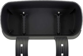 ZÁVESNÝ PLASTOVÝ KVETINÁČ LINE 21X29X19 CM ČIERNA