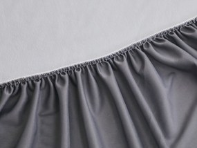 XPOSE® Froté  chránič matraca Exclusive  - sivý 90x200 cm
