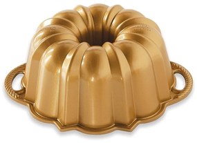 Forma na koláč Nordic Ware Anniversary bundt medium, 6 šálok, zlatá, 51277