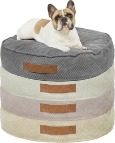 Okrúhly peliešok pre psa Bodka Farba: Béžová, Veľkosť: Priemer - 100 cm